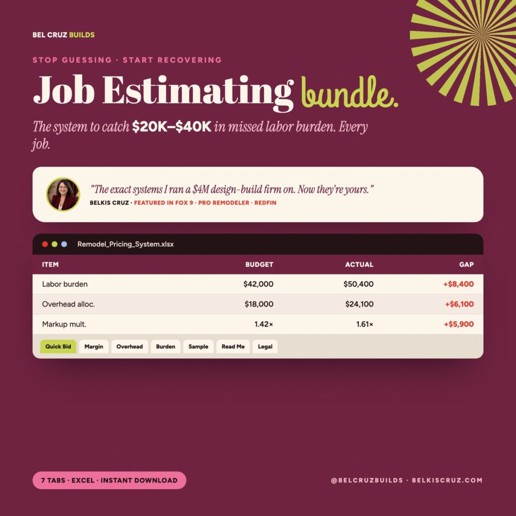 Job Estimating Bundle