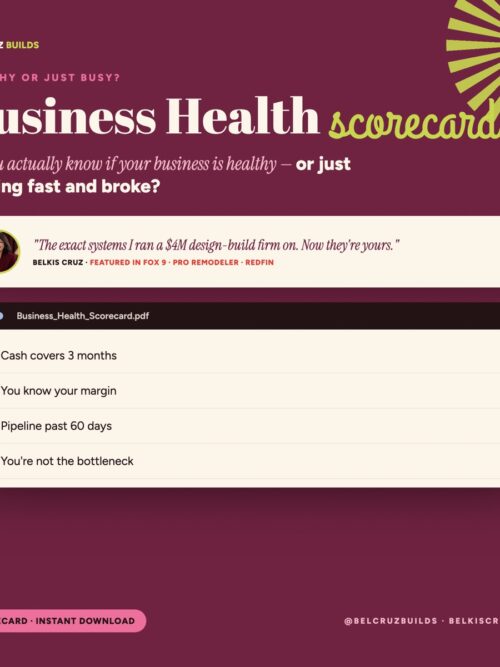 Business Health Scorecard