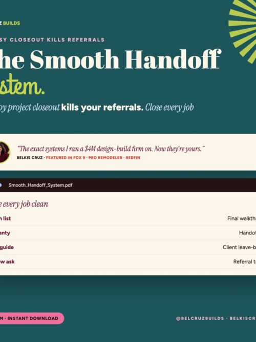 The Smooth Handoff System