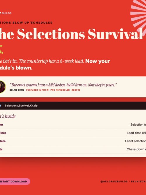 The Selections Survival Kit