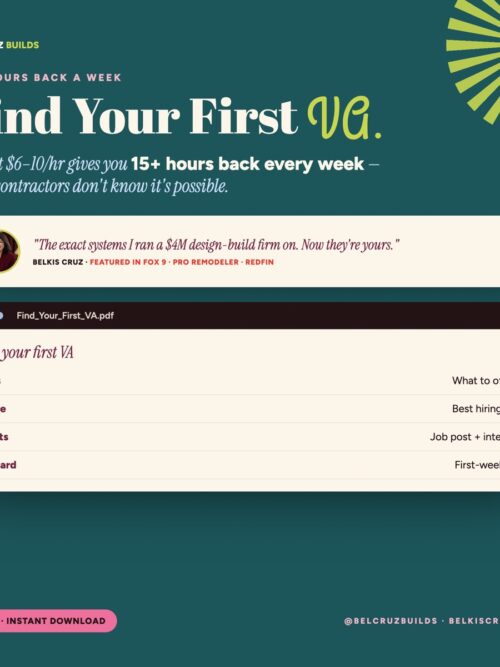 Find Your First VA Guide